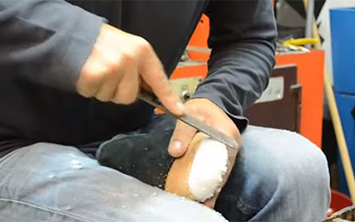 Captura vídeo como hacer un zapato